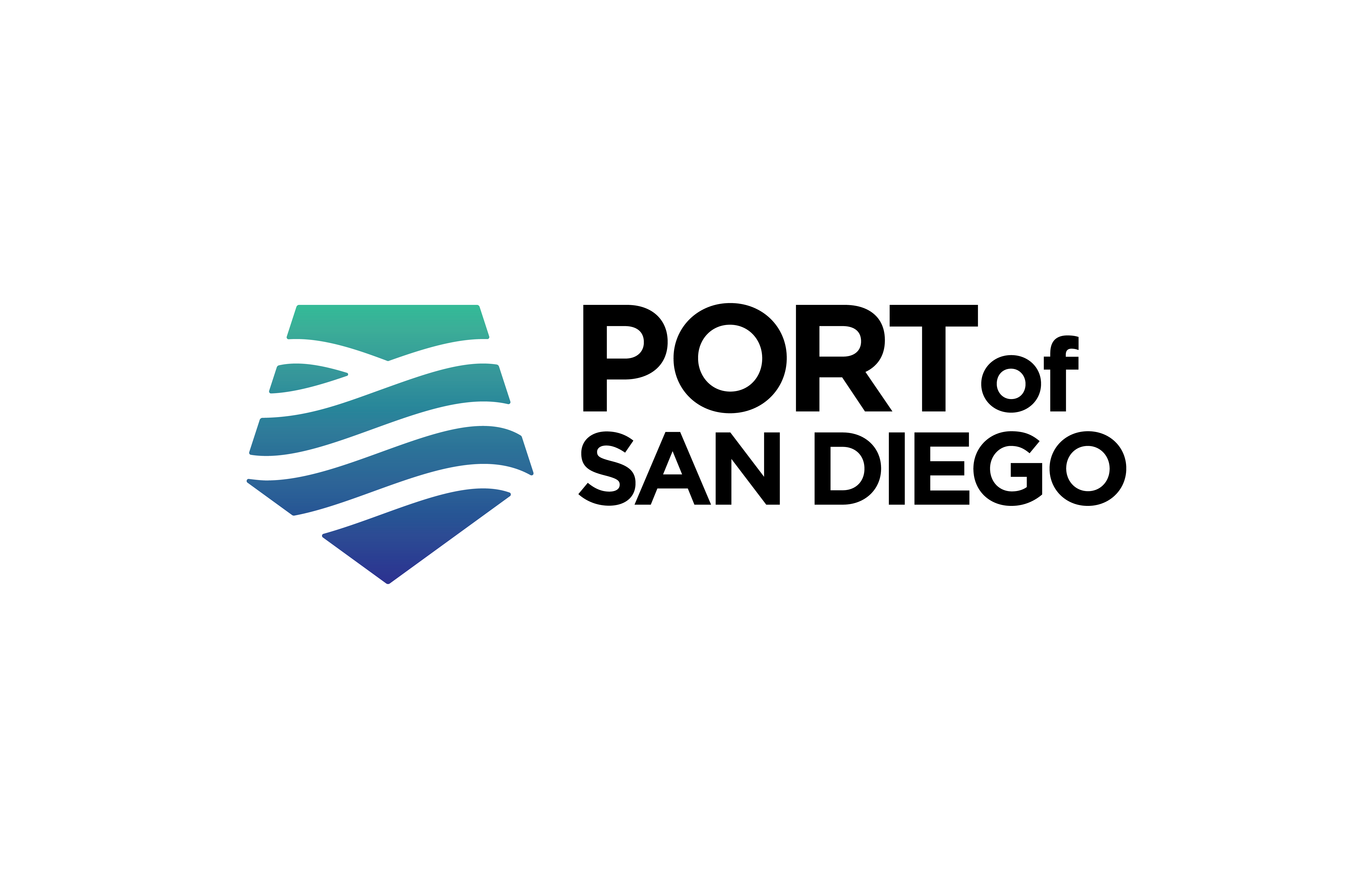 PortofSD Primary Logo Color on Light Background