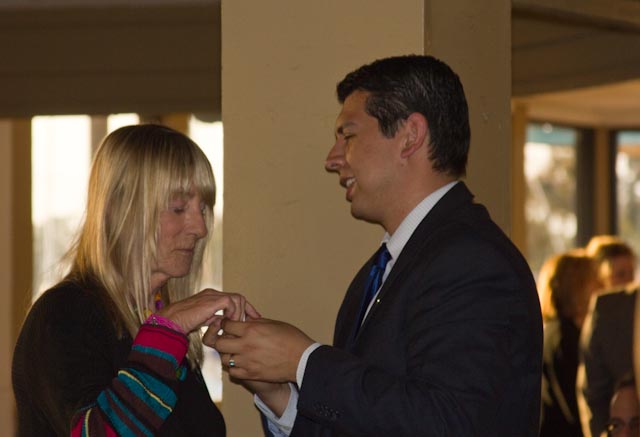 ehc 2013 awards celebration donna fry  david alvarez