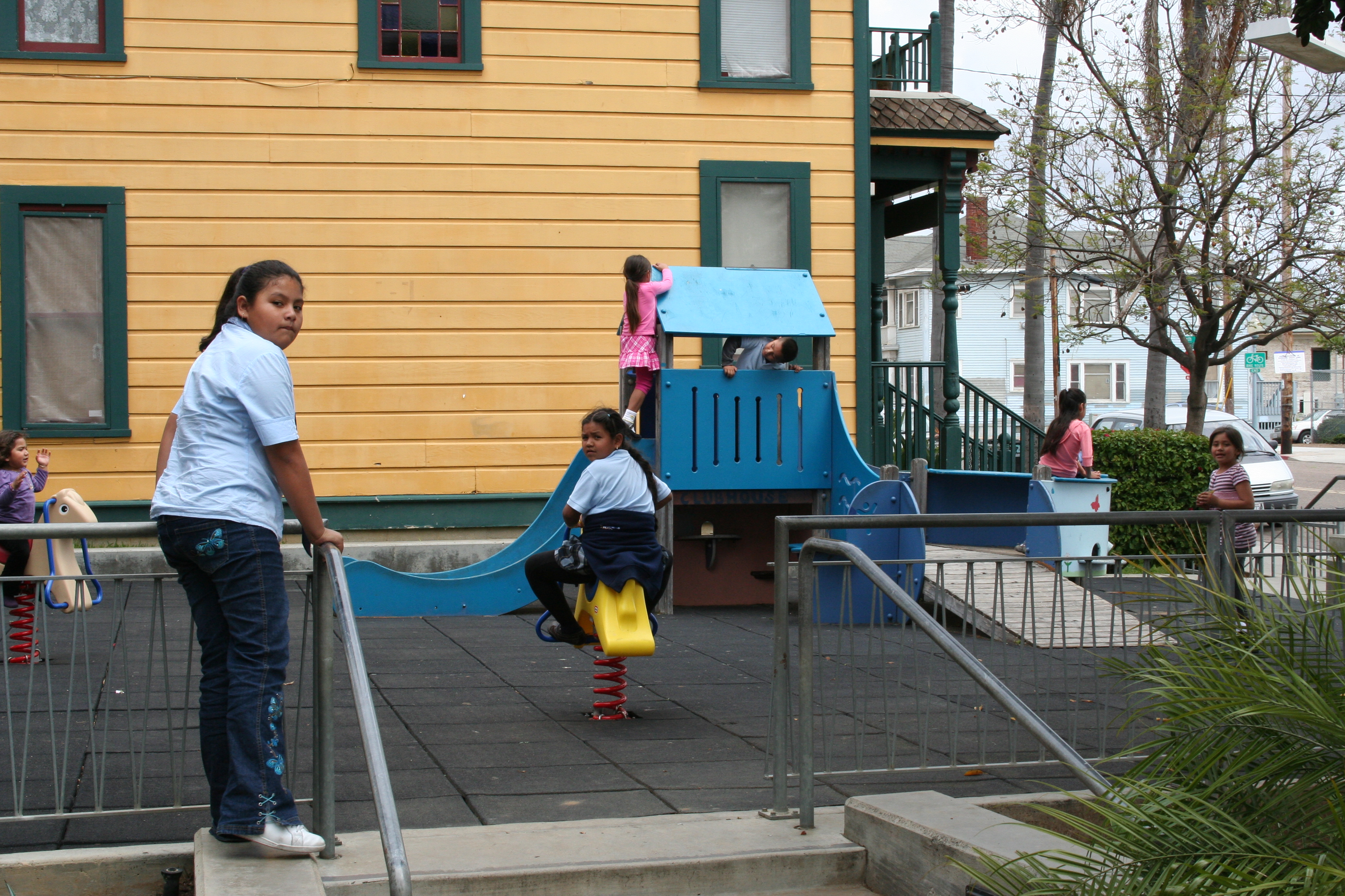Kids Playing Outside 3