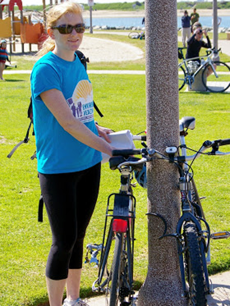keystone xl climate change kayla race bicycle to rally