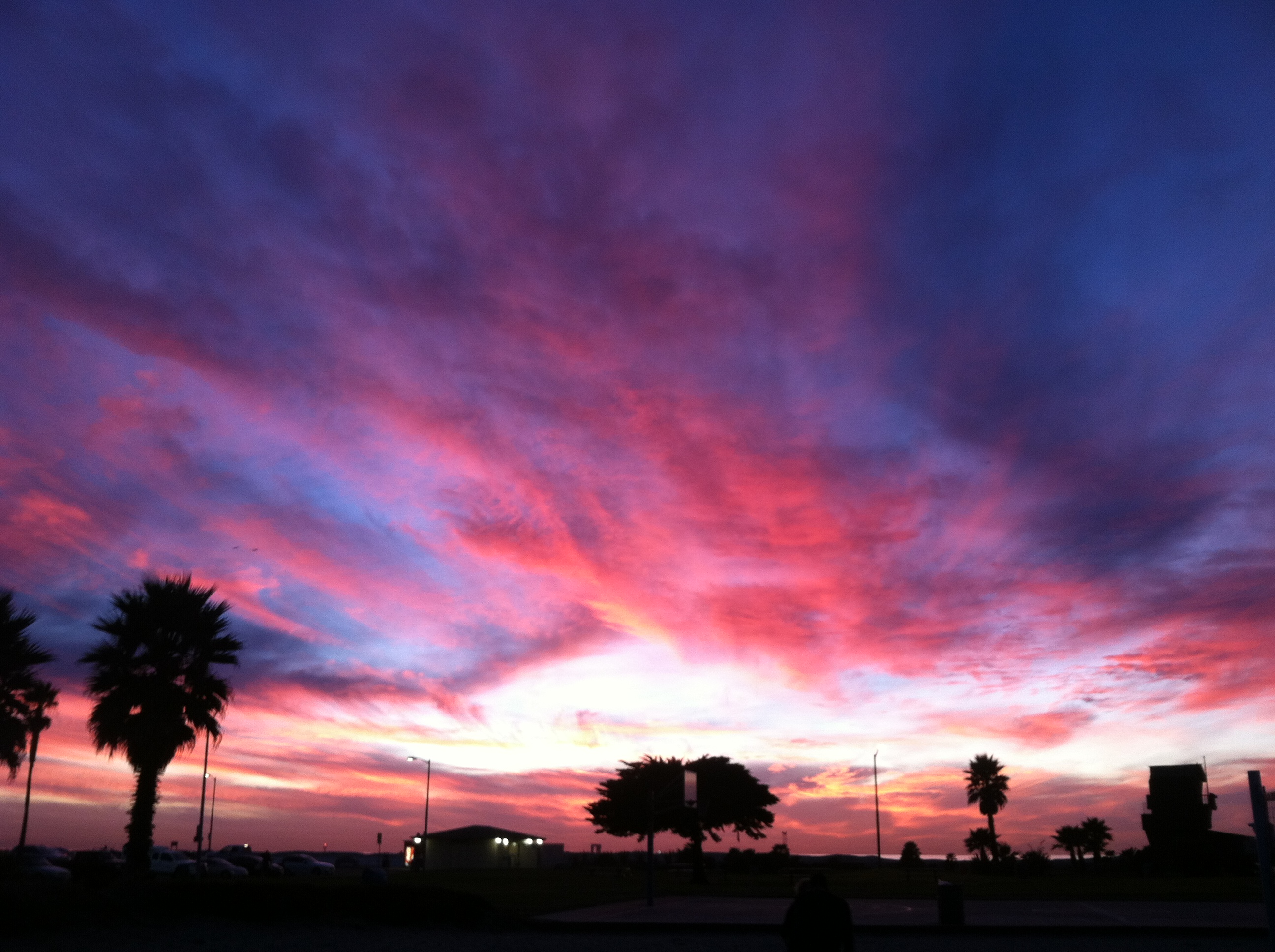 sunset at Mission Beach